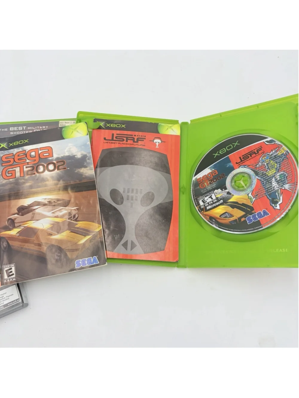 Xbox Game Lot JSRF Sega GT 2002 Tony Hawk Underground 2 Ghost Recon 2